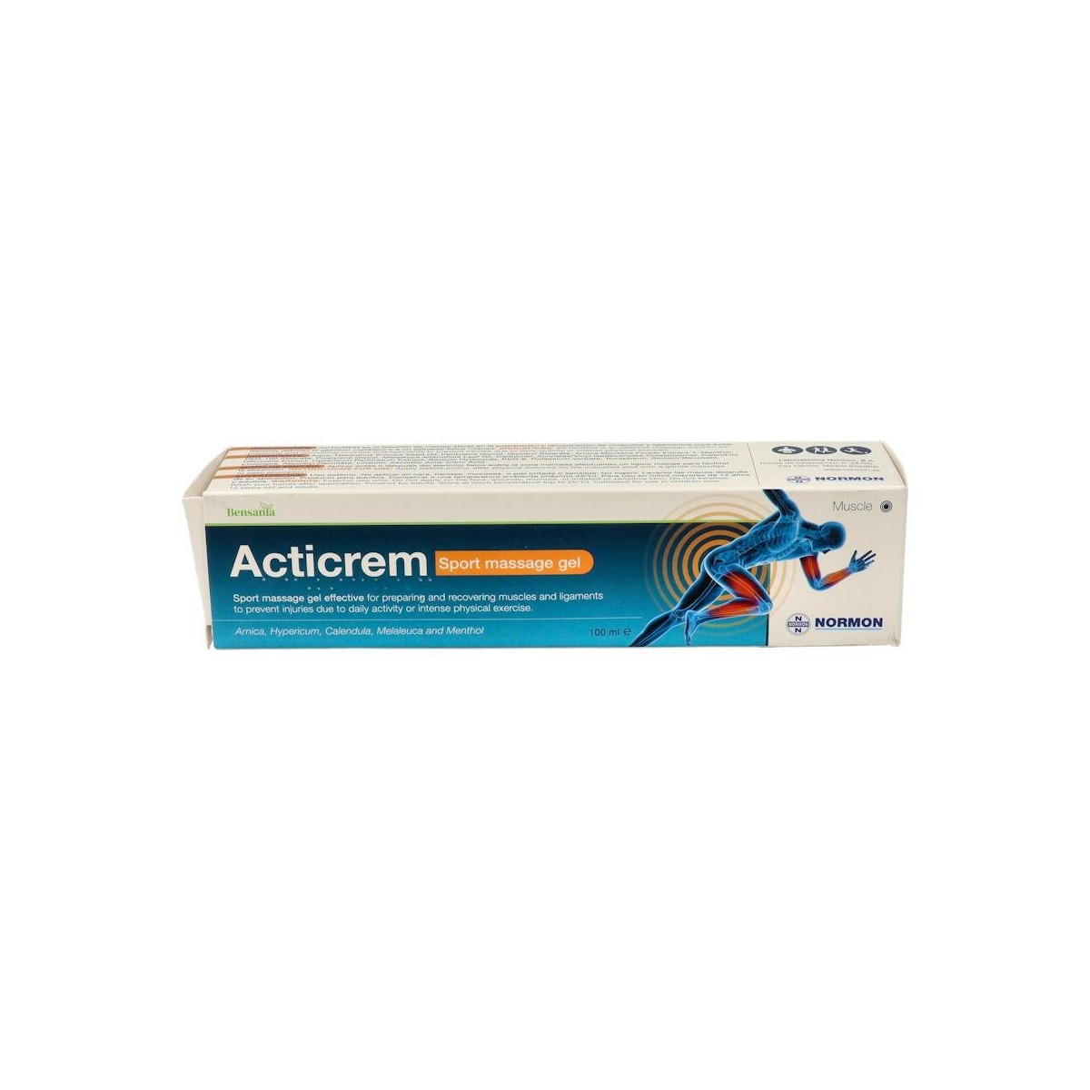 Normocare Acticrem gel masaje